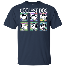 Load image into Gallery viewer, Snoopy Coolest Dog T-Shirt For Kids, Youth Shirt