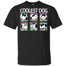 Load image into Gallery viewer, Snoopy Coolest Dog T-Shirt For Kids, Youth Shirt